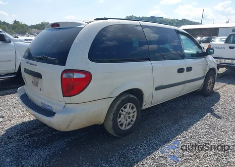 2006 Dodge Grand Caravan Se из США, поврежденный, VIN 1D4GP24R16B635551